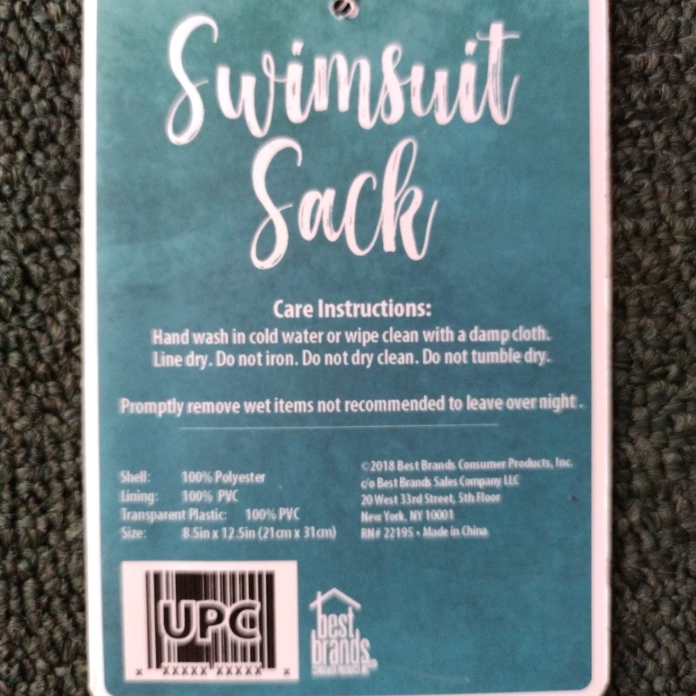 Swimsuit Sack - You Choose.
